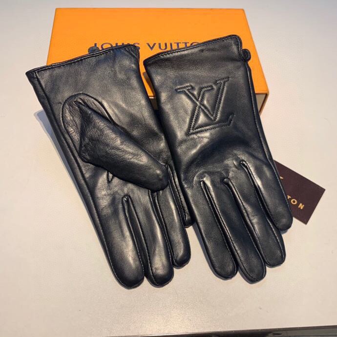 L0vis Vvtt0n Gloves In Black