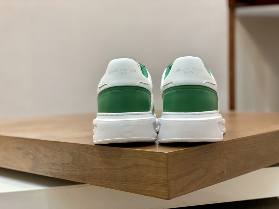 L0vis Vuittion Beverly Hills Sneaker Green For Men LV