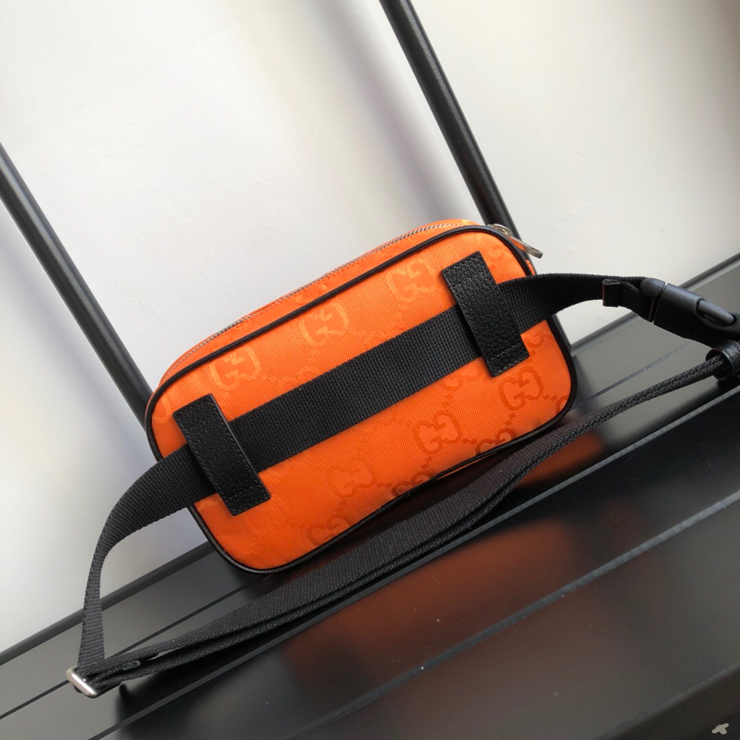 Gvc*1 Gvc*1 Off The Grid Belt Bag Orange GG ECONYL® For Men  9.5in/24cm GG