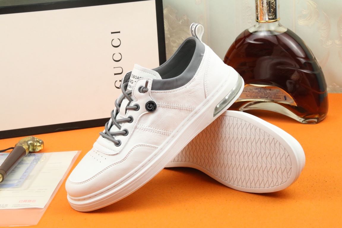Jieshou x Gvc*1 Men’s Sneakers Breathable Spring Autumn Winter White And Gray For Men