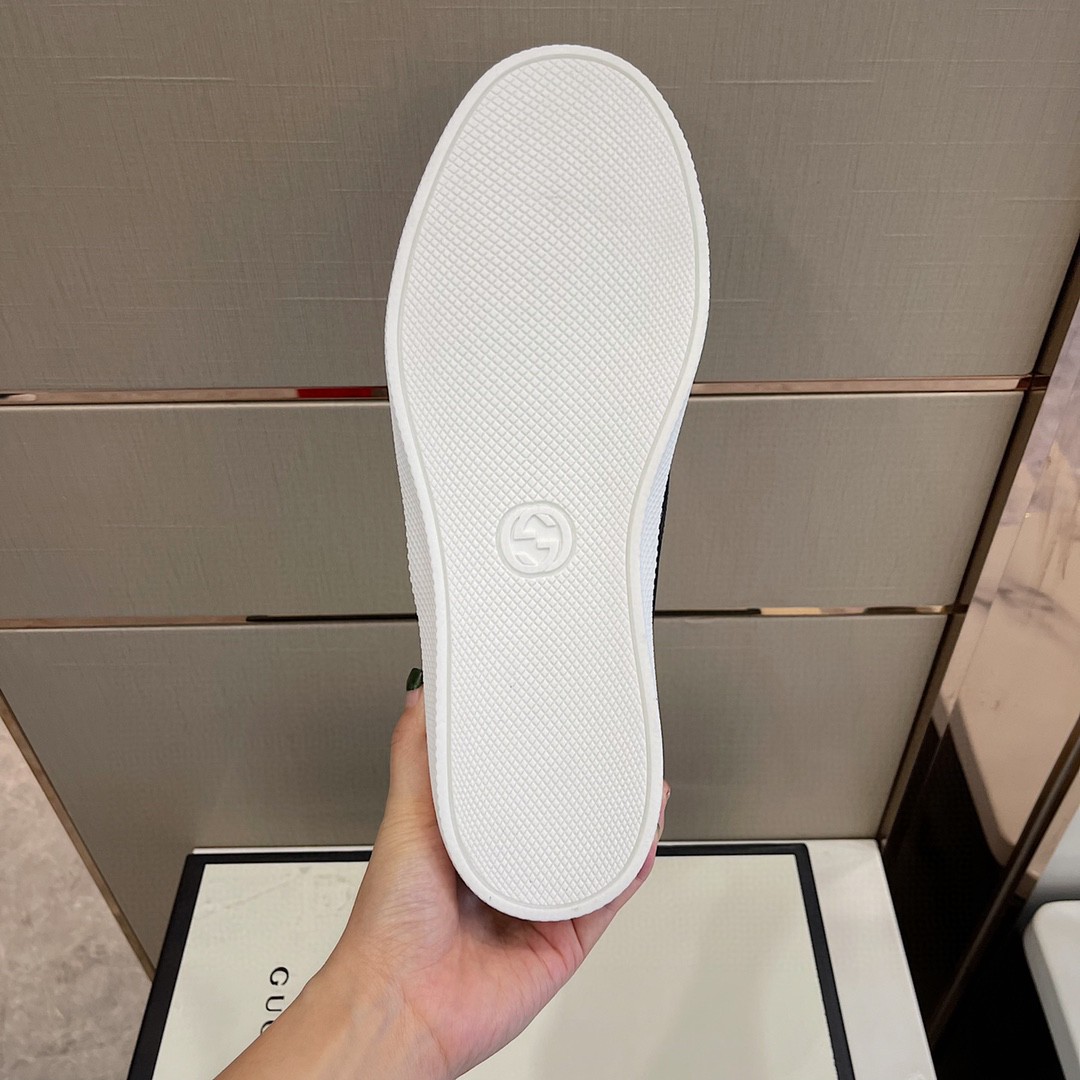 Gvc*1 Men’s Ace GG Svp*me Slip-On With Tigers Printed Black For Men 407362 G0K10 1101