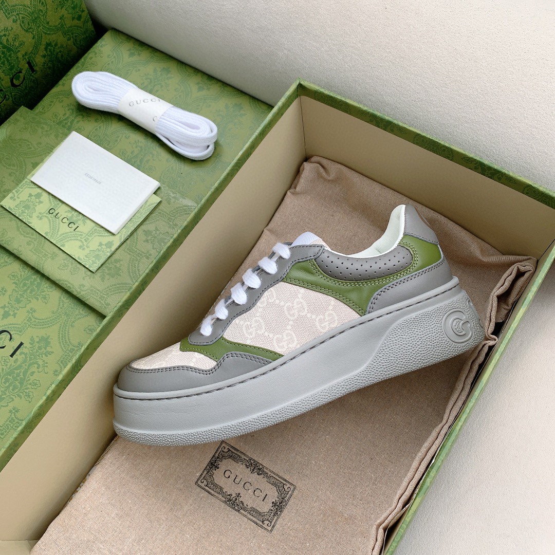 Gvc*1 Men’s GG Sneaker Green And Gray Svp*me For Men 700641 UPG90 1282