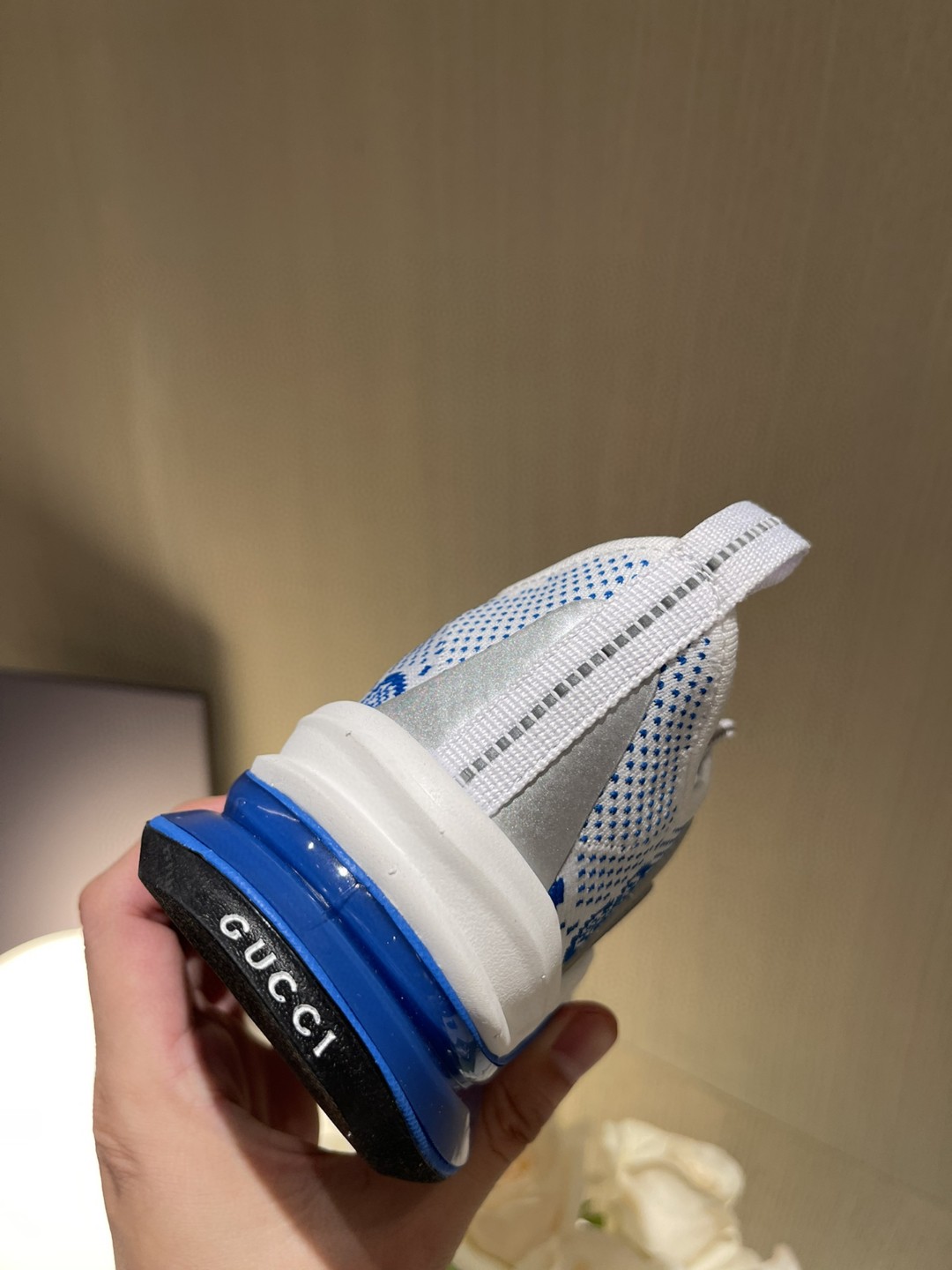 Gvc*1 Run Women’s Sneaker White Blue For Women 680900 USN10 8485