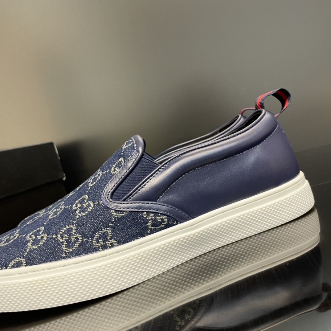 Gvc*1 Men’s GG Svp*me Slip-on Sneaker Blue For Men 407362