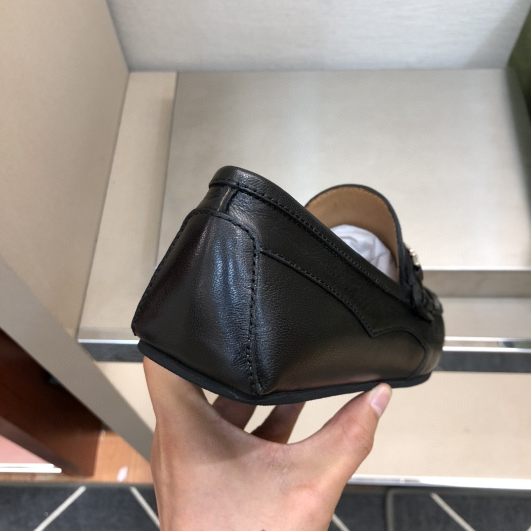 Gvc*1 Men’s Loafer With Interlocking G Horsebit Black For Men ‎655519 1XO00 1000