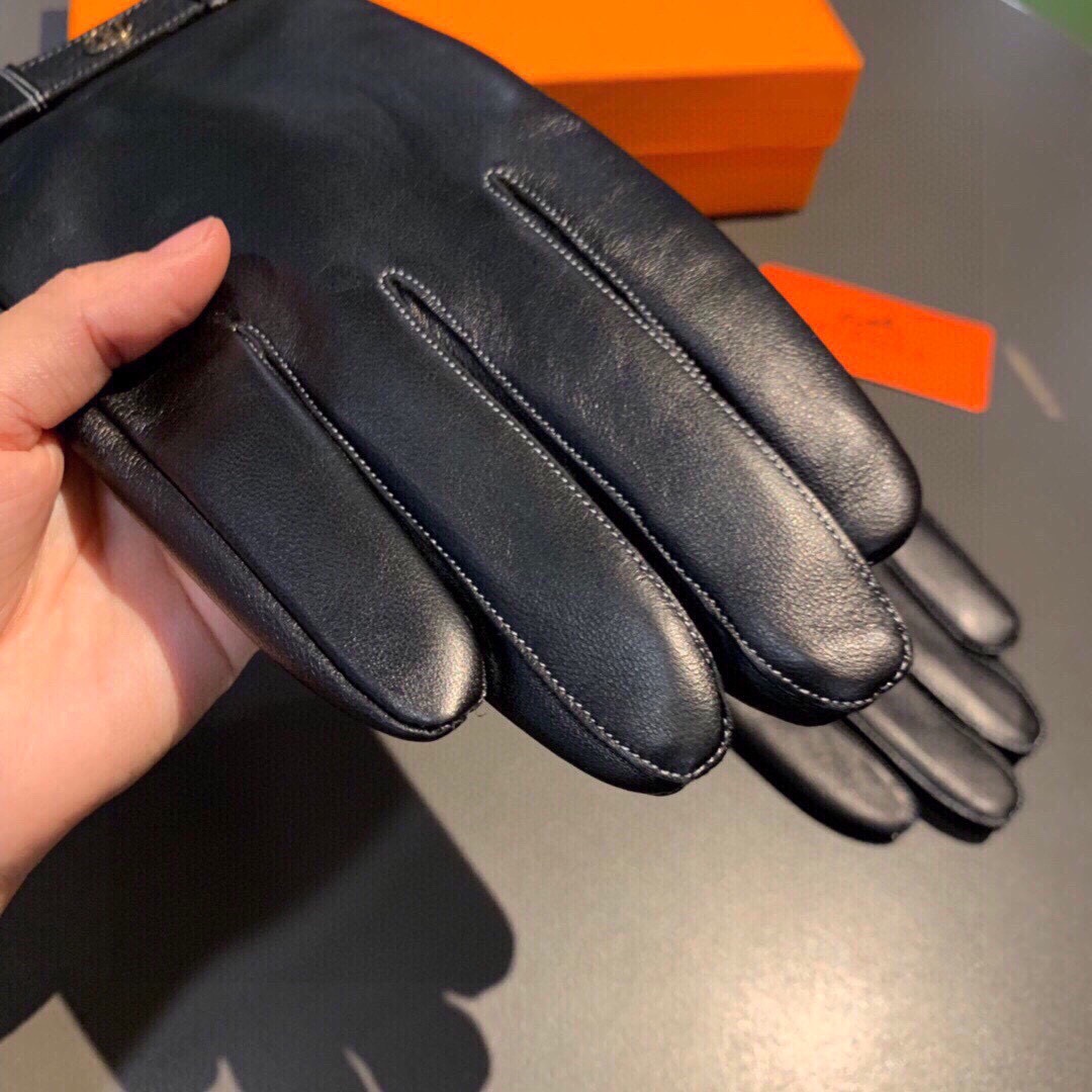 H**me5 Soya Gloves In Black