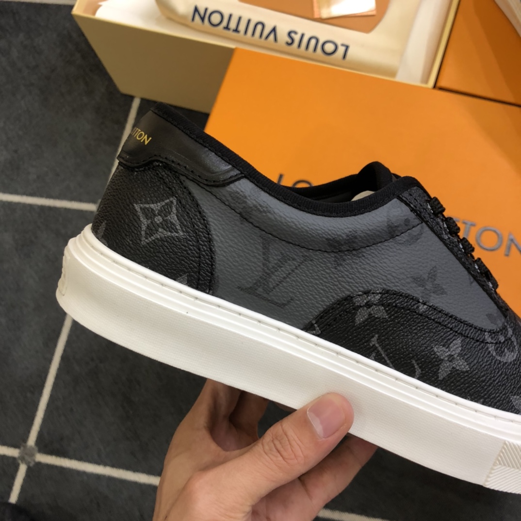 L0vis Vvtt0n LV Trocadero Richelieu Sneaker Black For Men LV