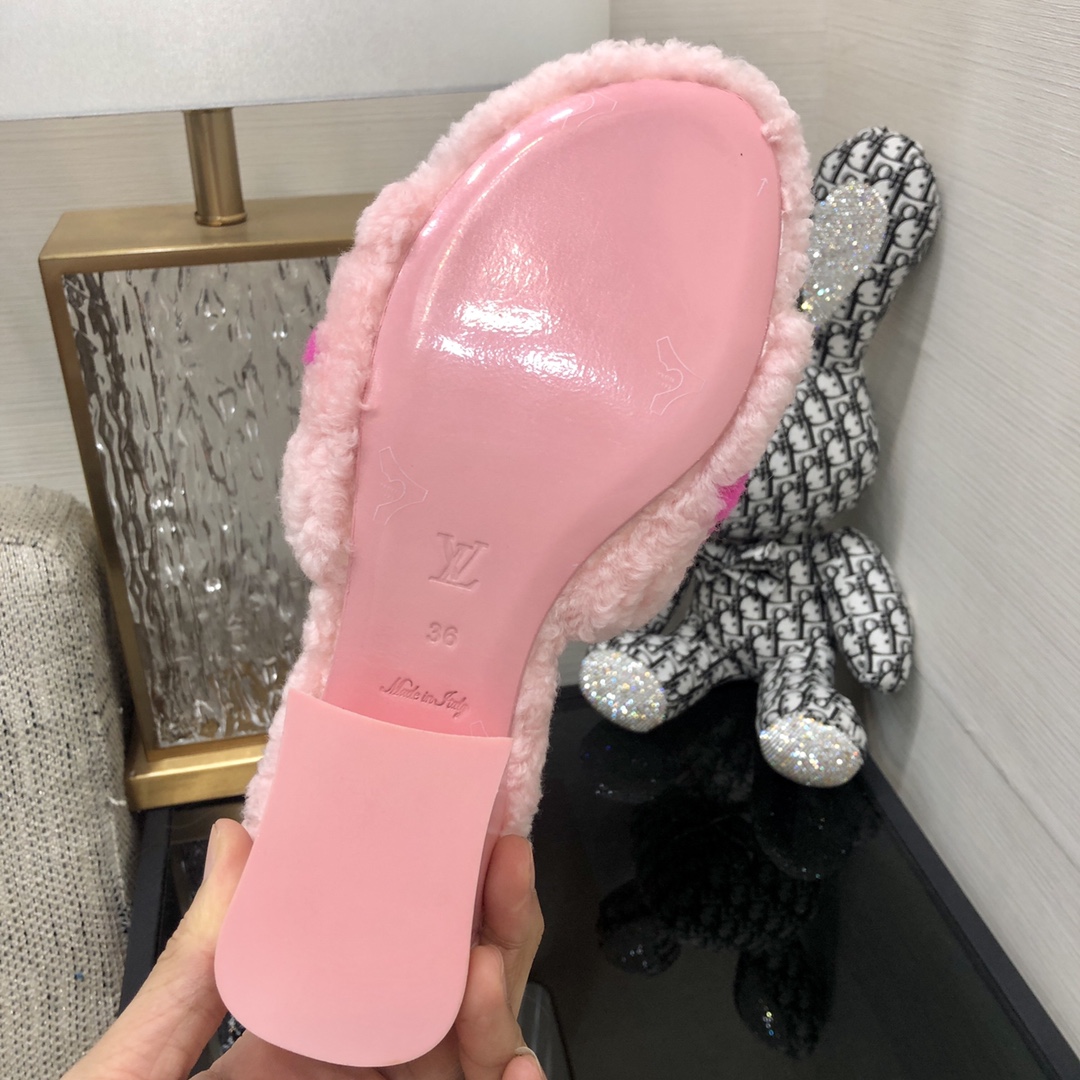 L0vis Vvtt0n Women’s Magnetic Mule Pink For Women LV