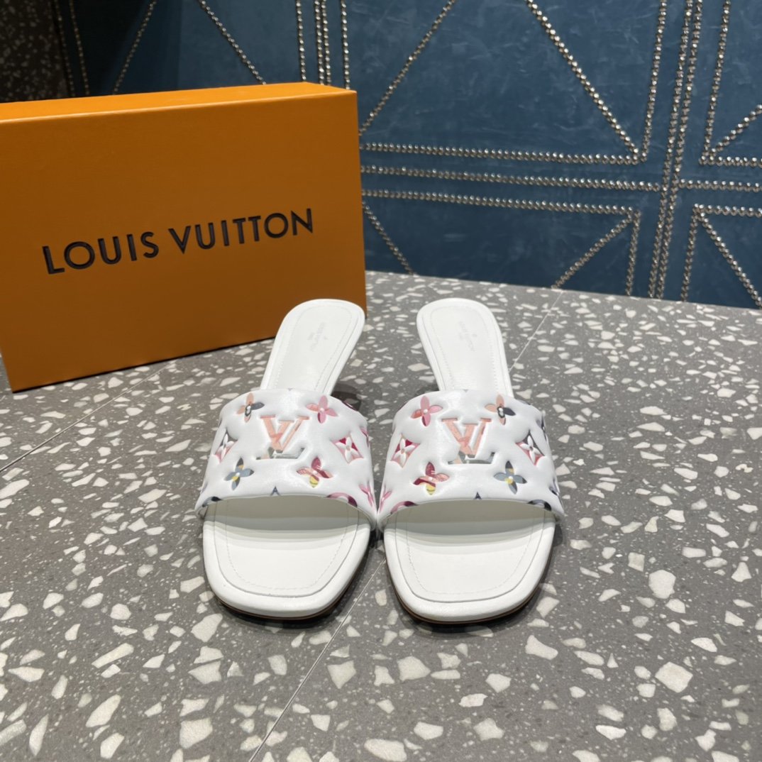 L0vis Vvtt0n Women’s Revival Mule White For Women LV 1AAP7M