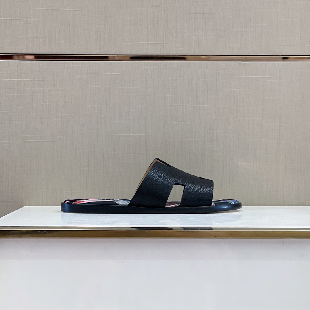 H**me5 Izmir Sandal Black And Multicolor For Men