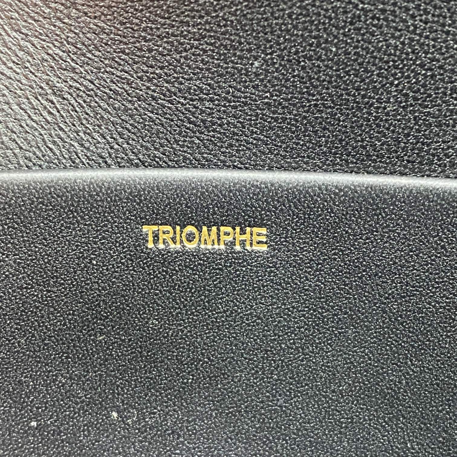 Ce1i*e Triomphe Shoulder Bag Black For Women 8in/20cm