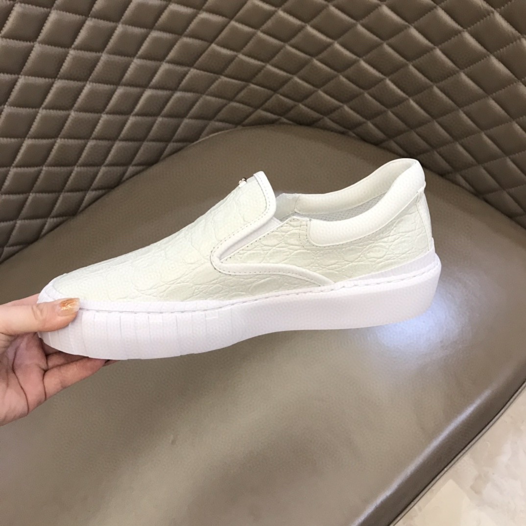 F**di Force Slip On Sneakers White For Men 7E1454