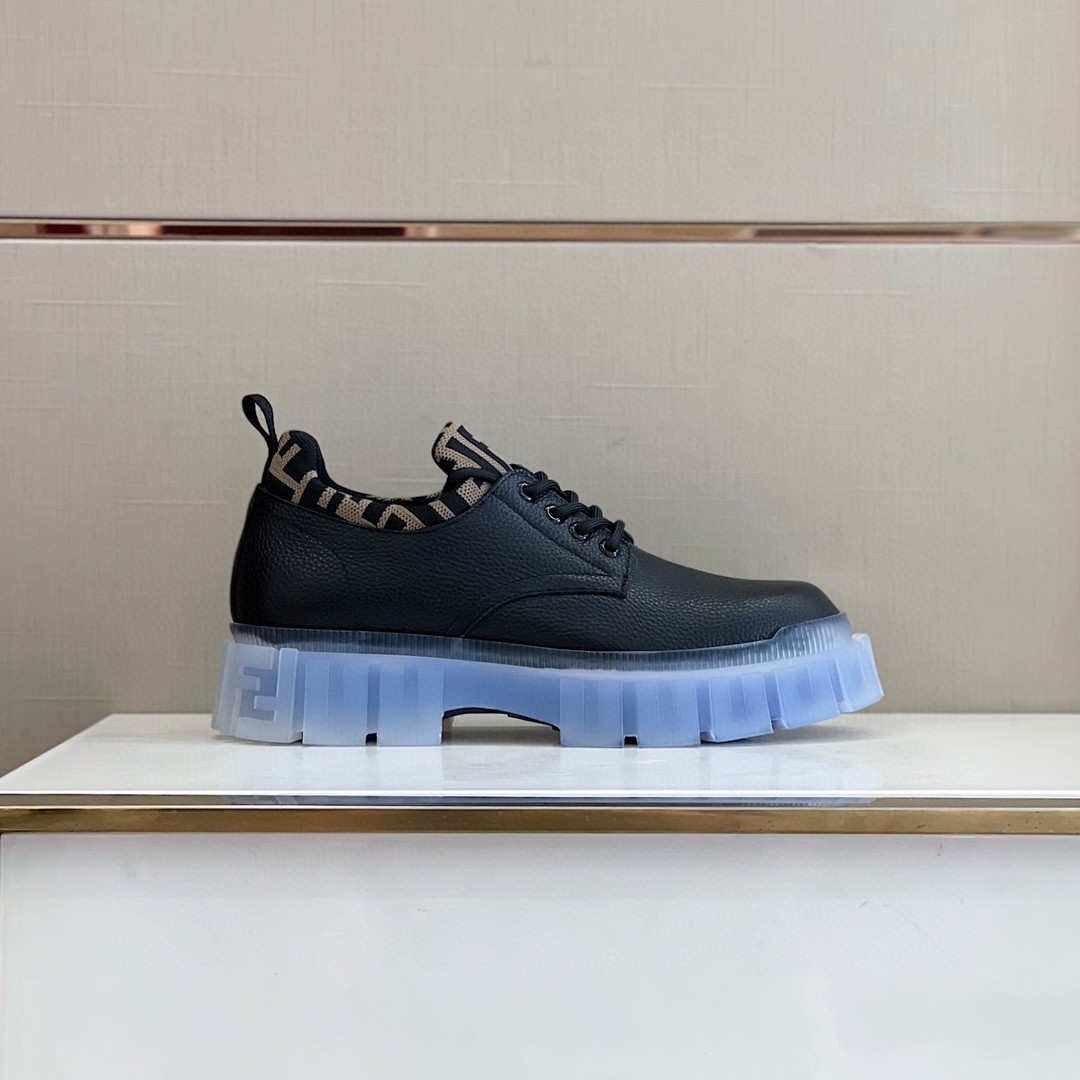 F**di Force Black Boots For Men