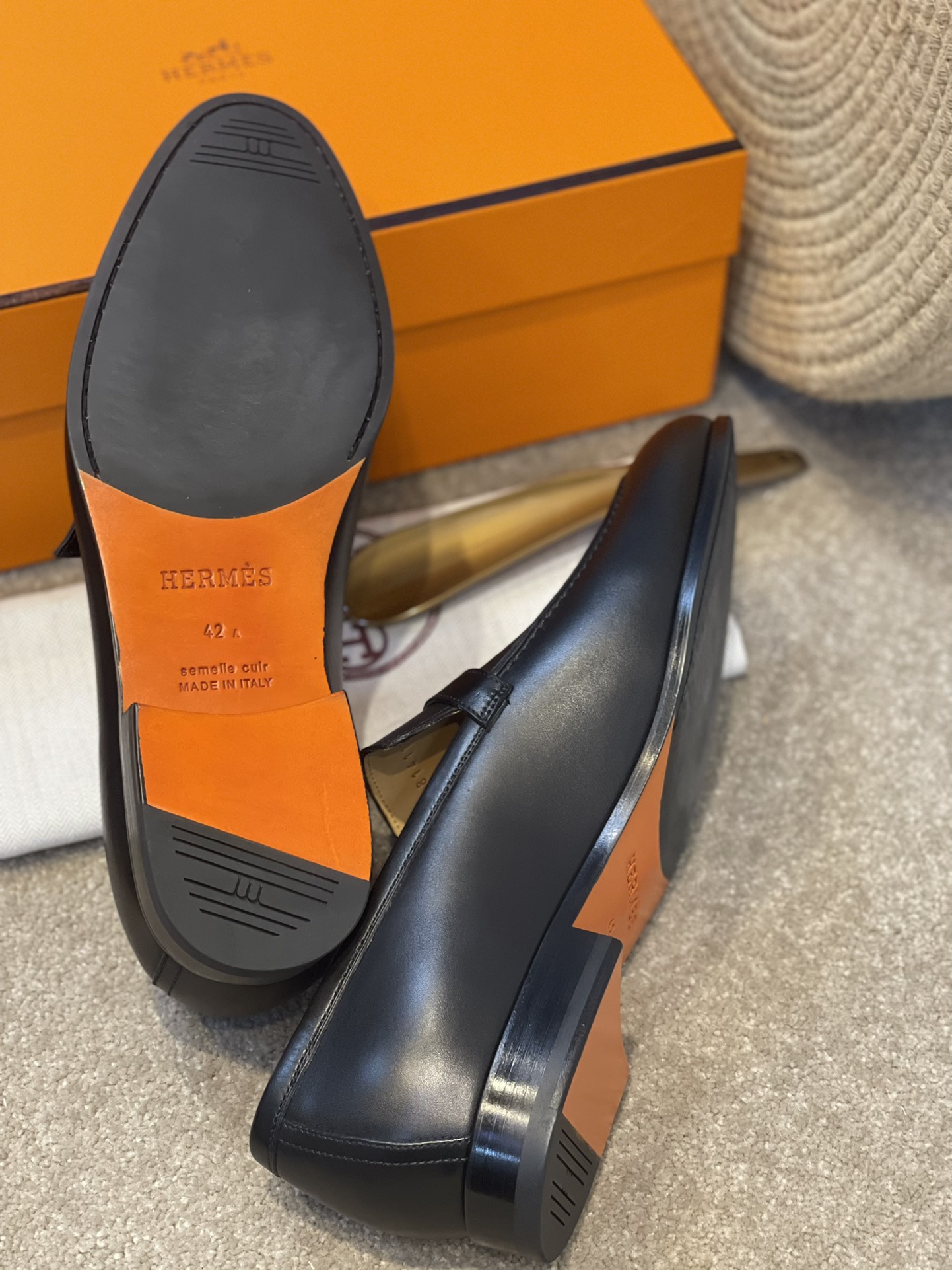 H**me5 Monterey Loafer Black For Men H171435ZH02395