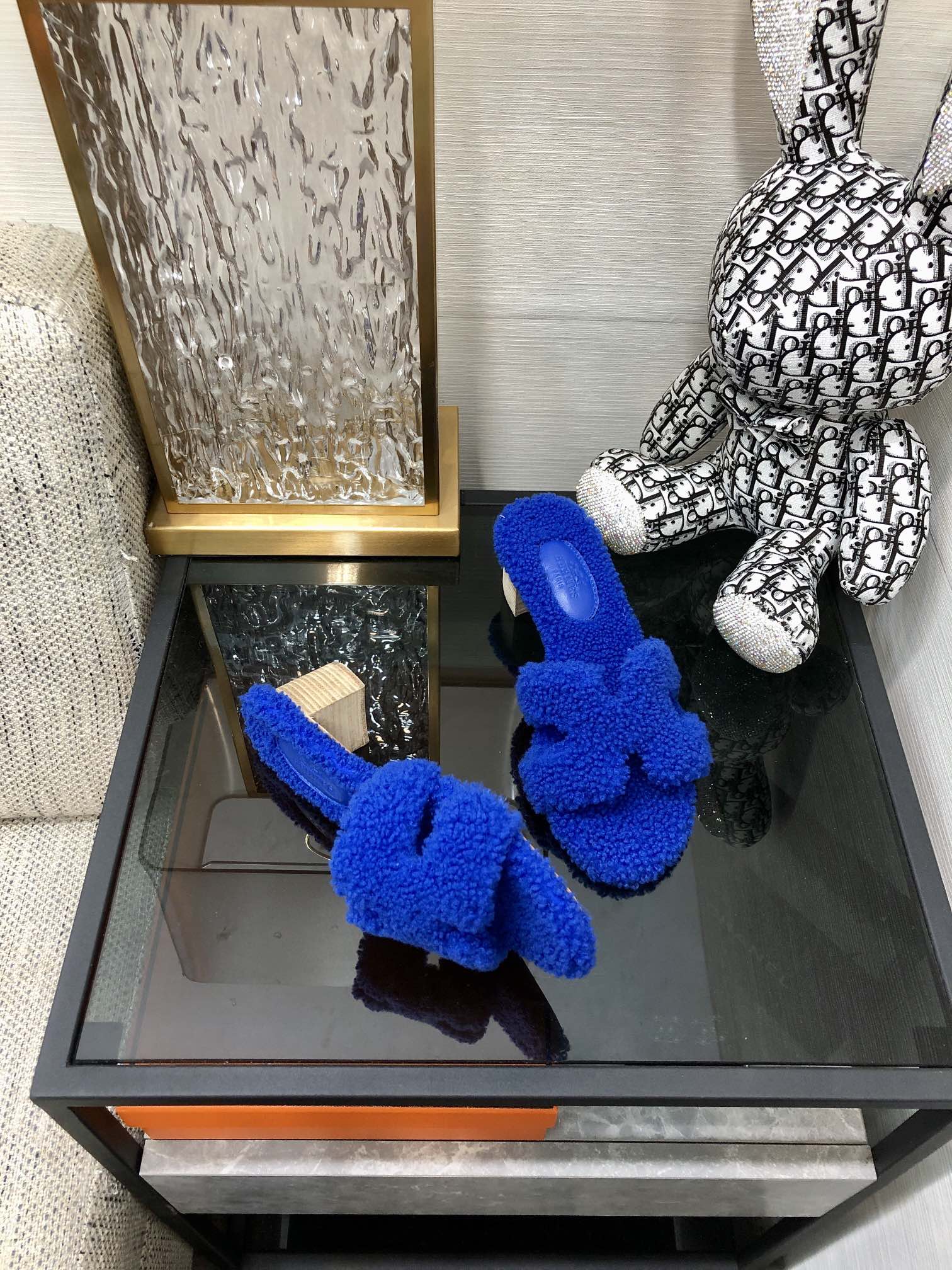 H**me5 Oasis Sandal Dark Blue For Women 1.97in/5cm