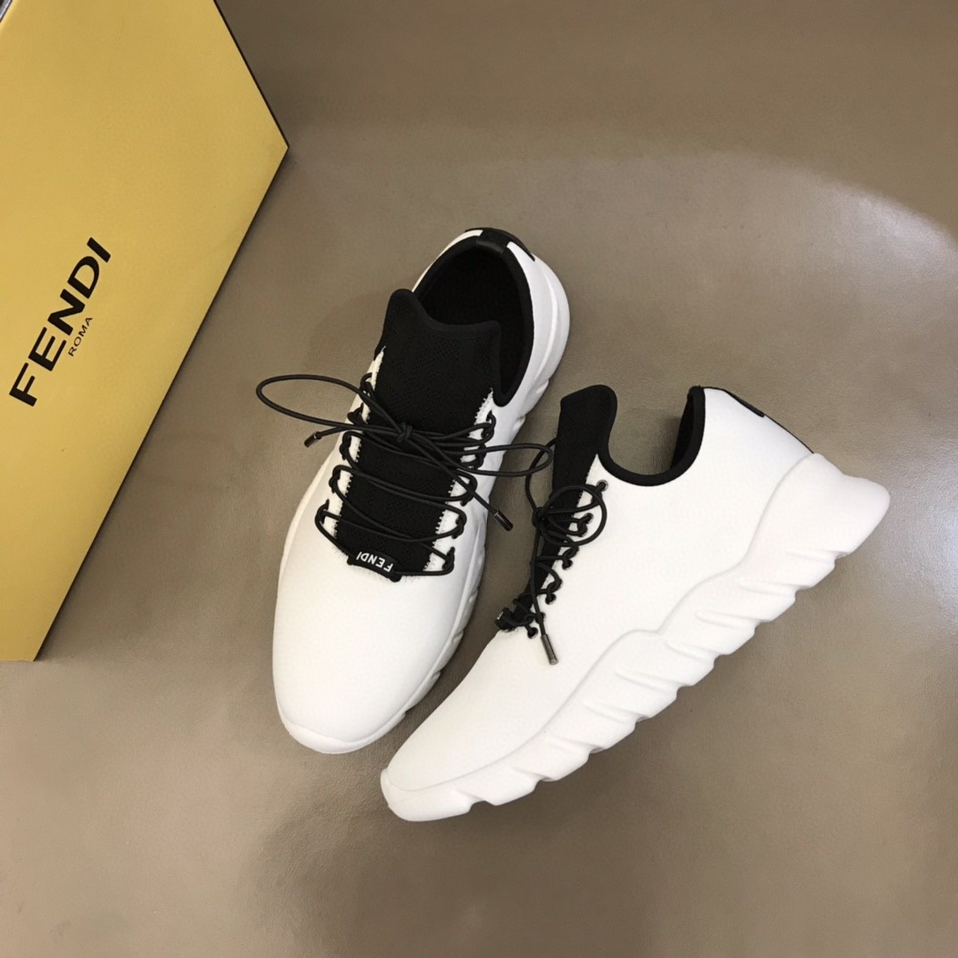 F**di Force Low Tops Sneakers White For Men