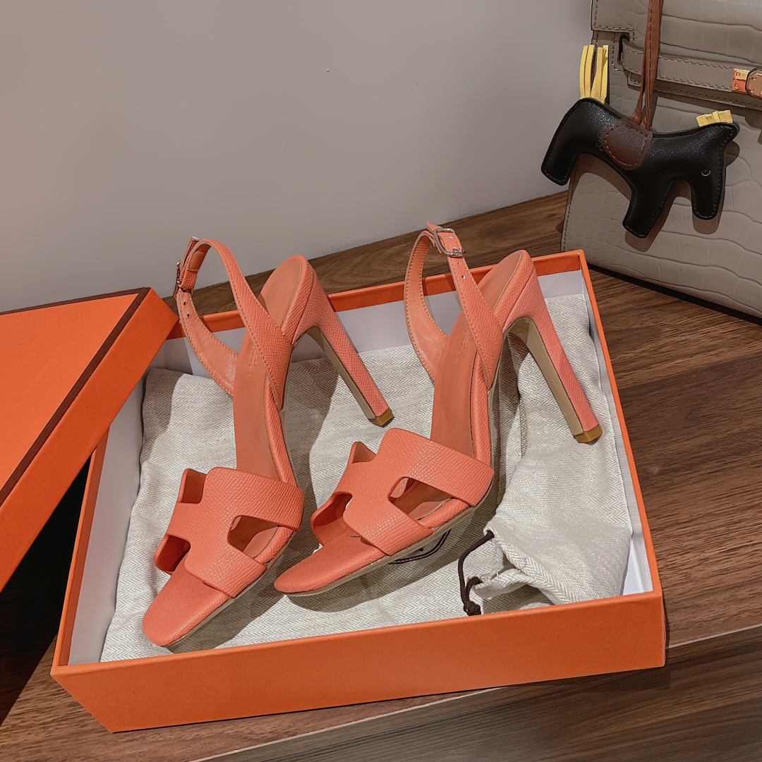 H**me5 Eternite Sandal Light Orange For Women 2.7in/7cm