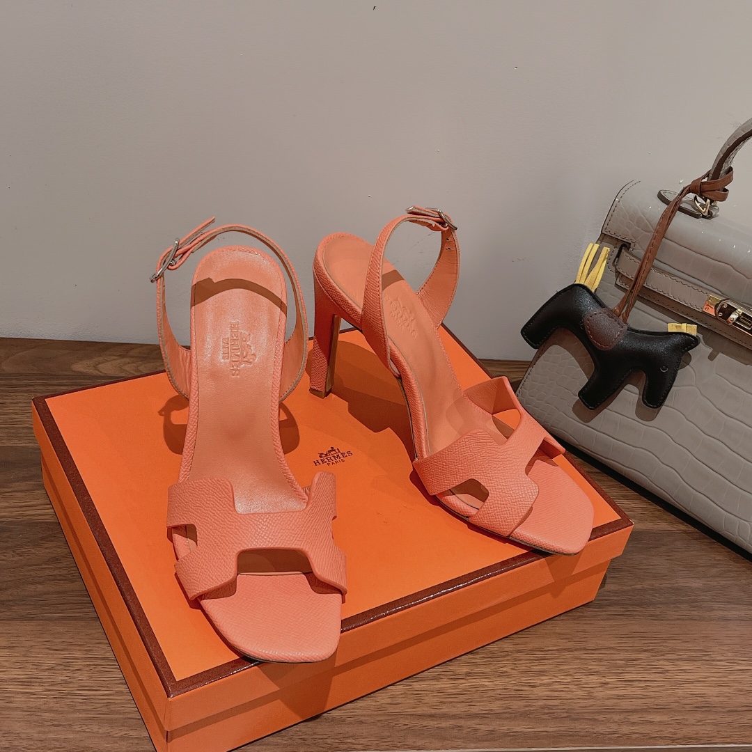 H**me5 Ella Sandal Light Orange For Women 4.1in/10.5cm