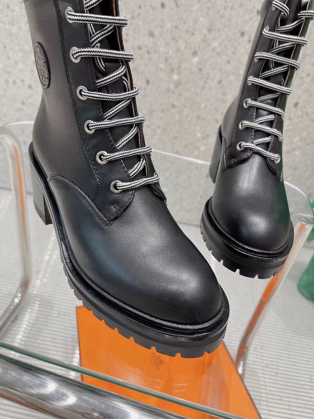 H**me5 Bridge Ankle Boots Black For Women H202130Z Y4385