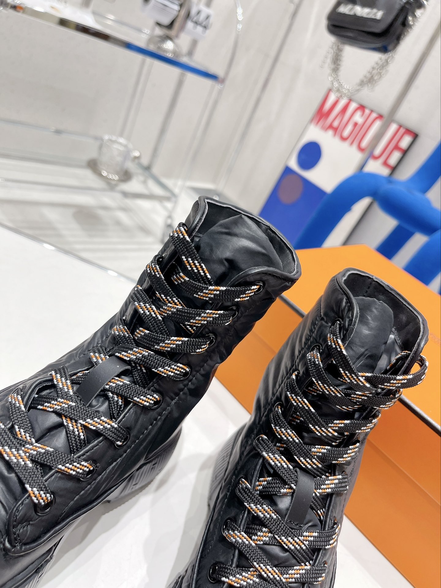 H**me5 Fresh Ankle Boots Black For Women 1.8in/4.5cm