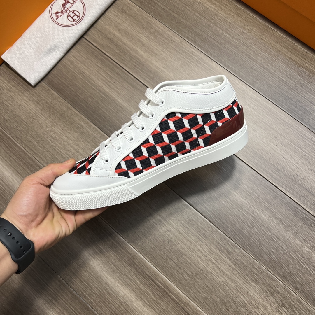 H**me5 Enjoy Sneaker Red And White For Men