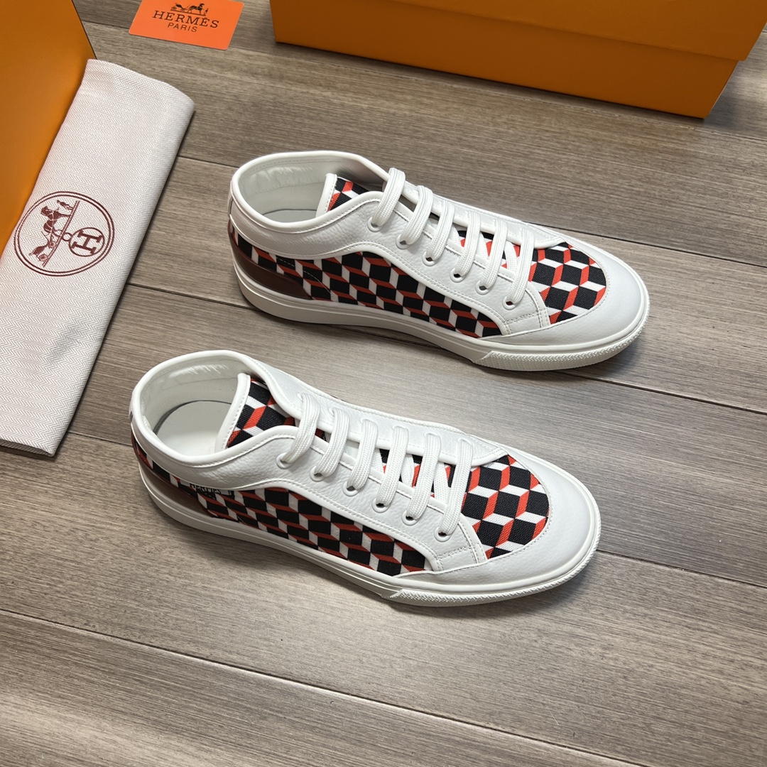 H**me5 Enjoy Sneaker Red And White For Men