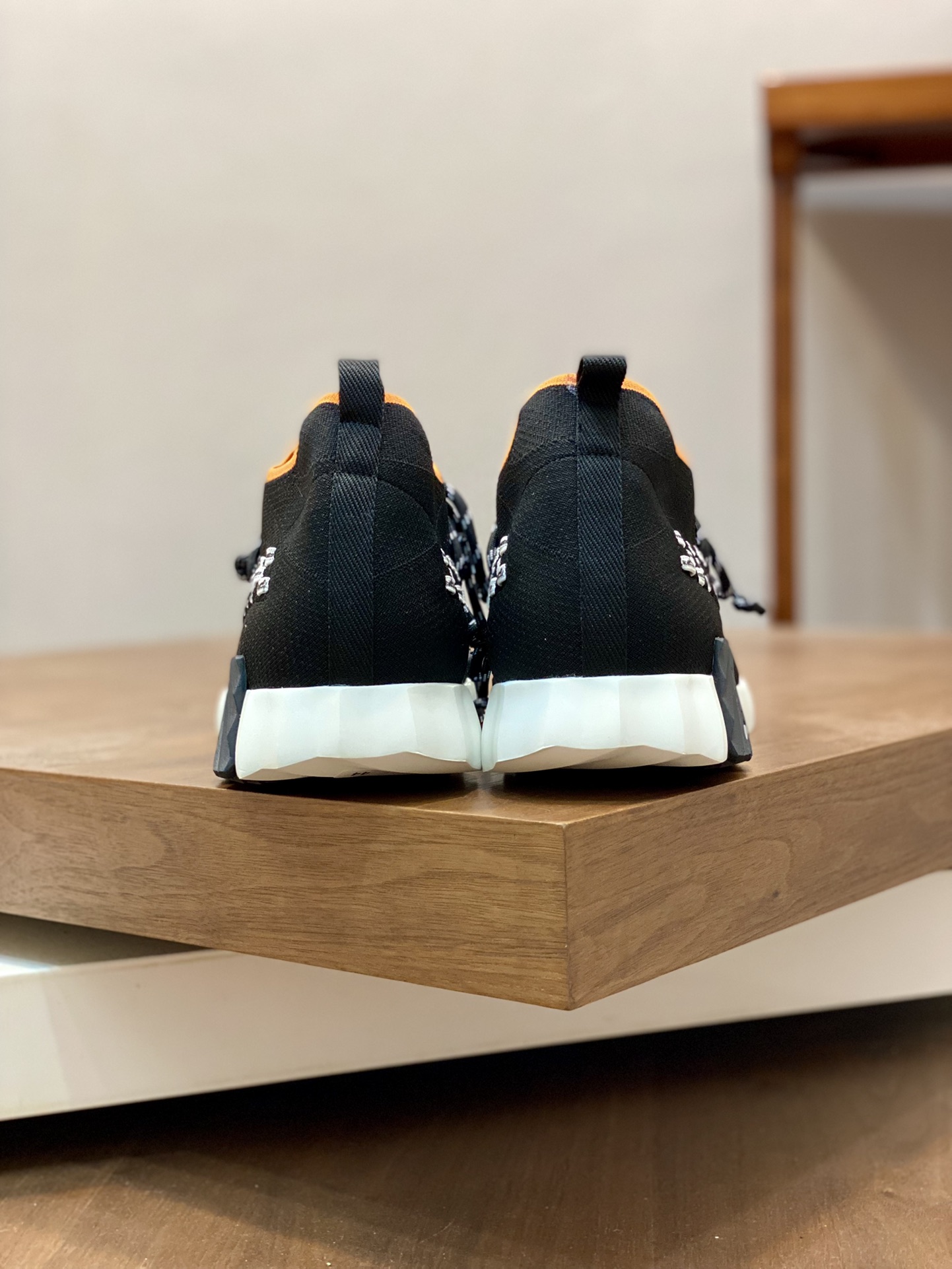 H**me5 Sneakers Flex Black And Orange For Men H222910ZH02405