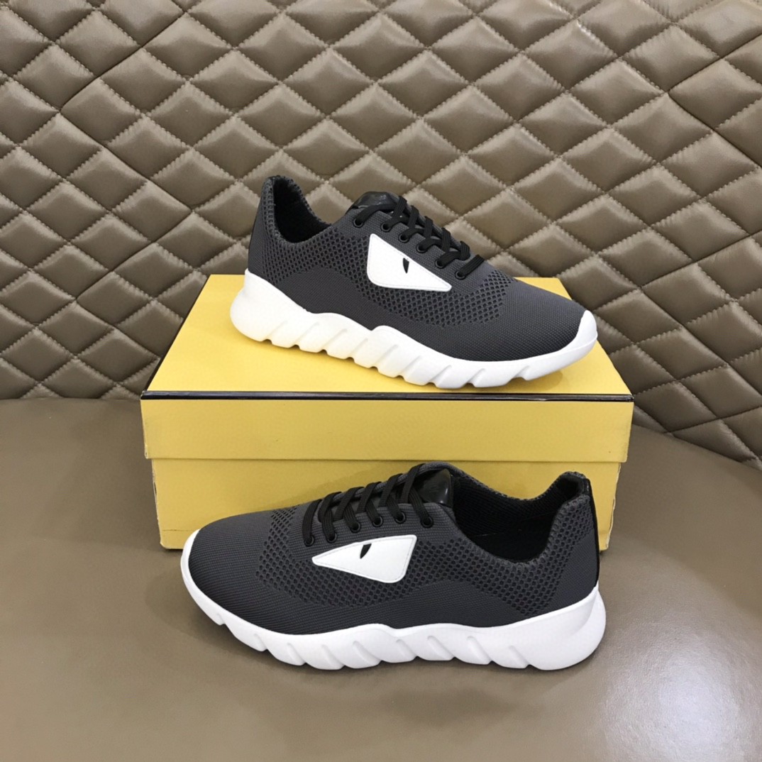 F**di Force Black Sneakers For Men