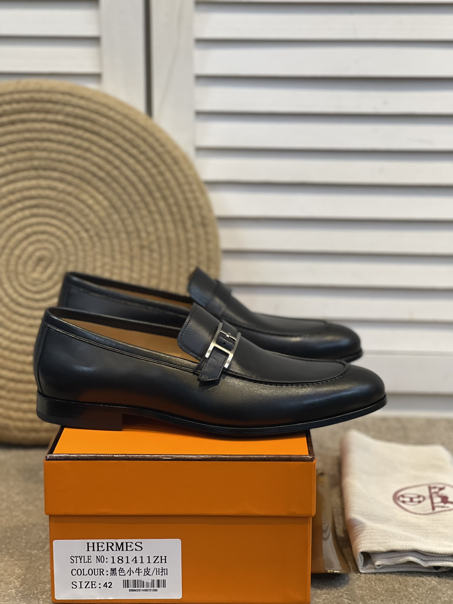 H**me5 Monterey Loafer Black For Men H171435ZH02395