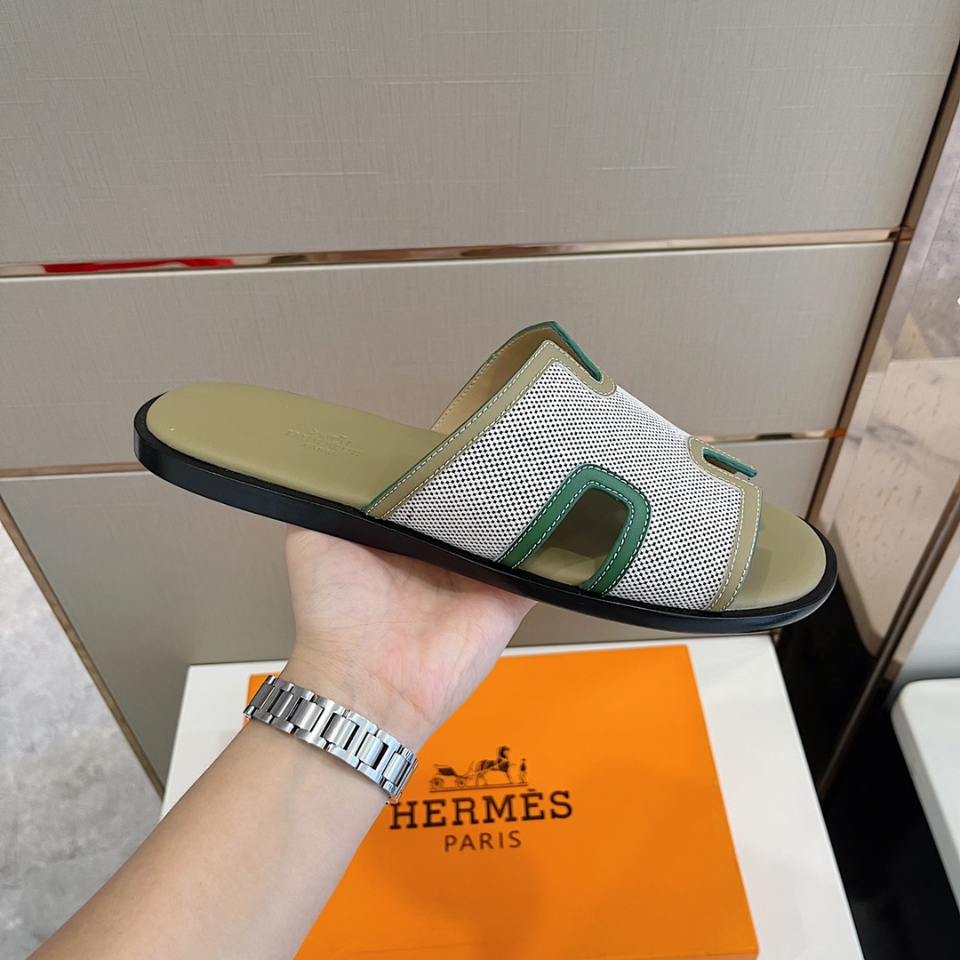 H**me5 Izmir Sandal Grey And Beige For Men