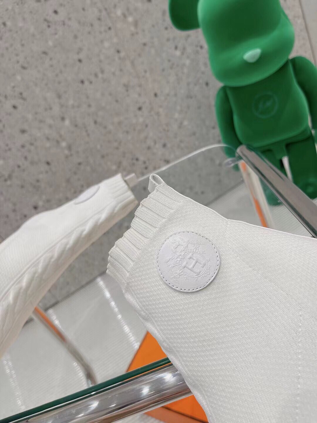 H**me5 Volver 60 Ankle Boots White For Women 2.4in/6cm