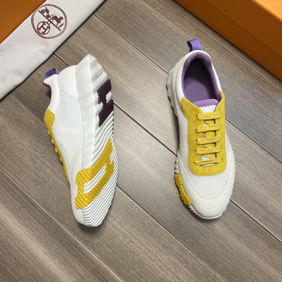 H**me5 Bouncing Sneakers Yellow For Men