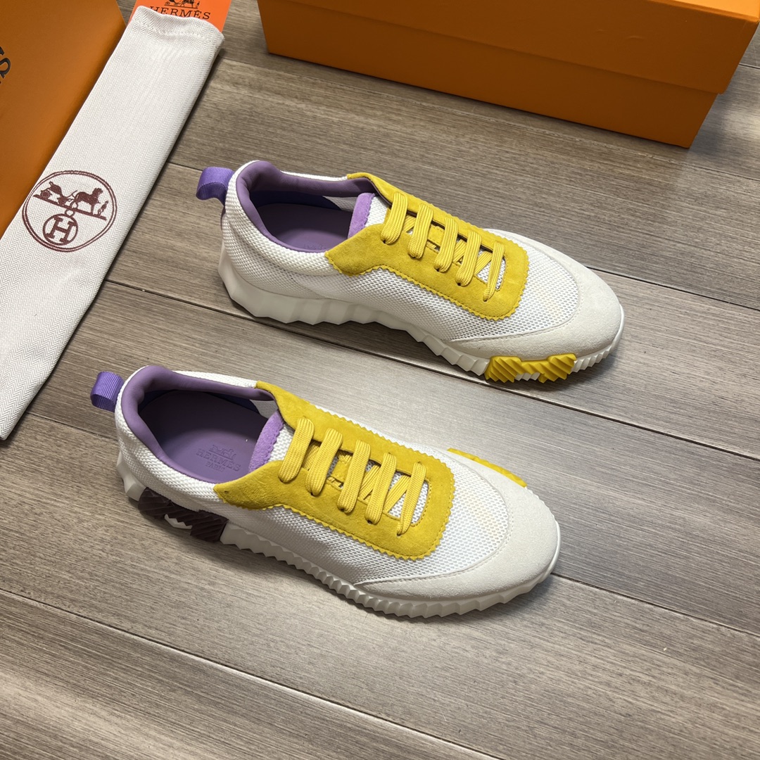 H**me5 Bouncing Sneakers Yellow For Men