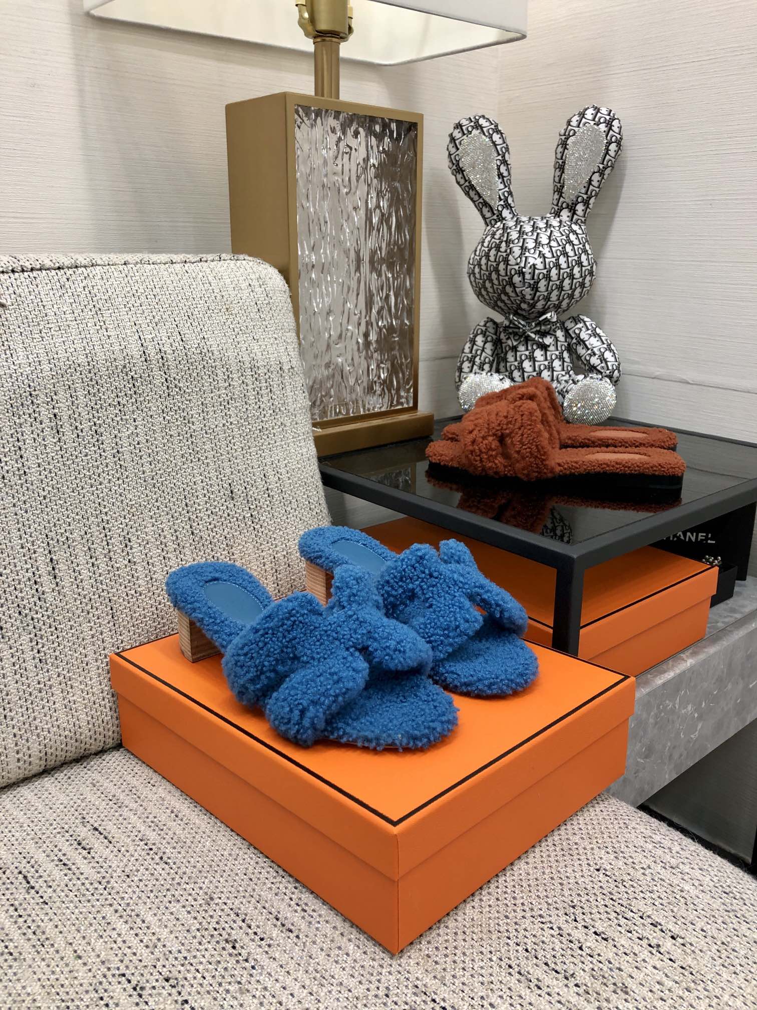 H**me5 Oasis Sandal Blue For Women 1.97in/5cm