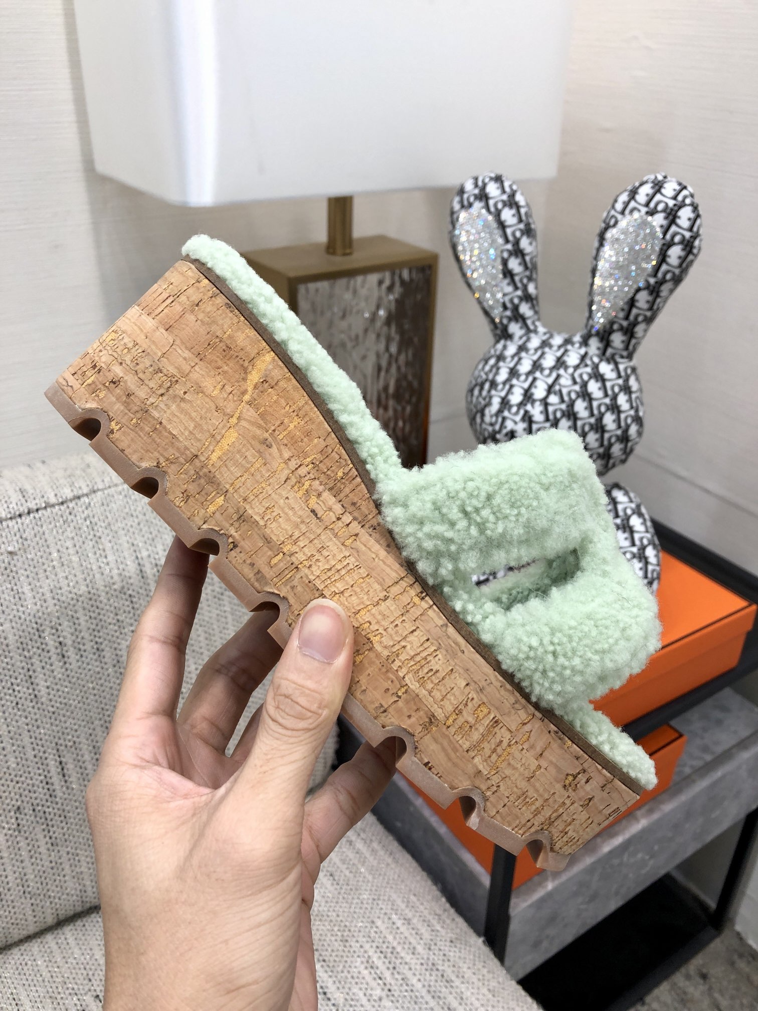 H**me5 Figari Sandal Bright Green For Women